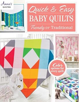 Paperback Quick & Easy Baby Quilts: Trendy or Traditional Book