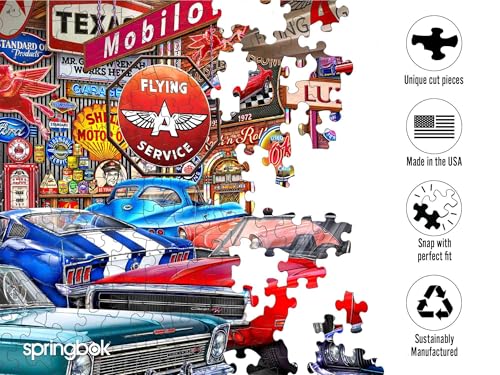 Puzzle Muscle Car Tematica Car 3+ Anos miniatura 3