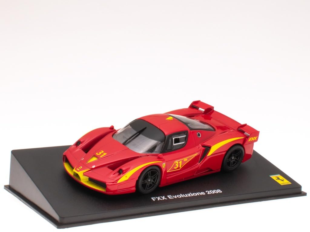 OPO 10 - 1/43 car compatible with Ferrari FXX Evoluzione 2008 - GT015, Red