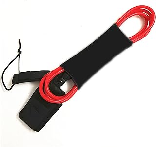 ISAFIX Surfboard Leash 9ft 9mm Surf Board Leash Ankle Leash Straight SUP Board Leash Paddle Board Leash Surf Leg Rope for All Water Sport Surfboard
