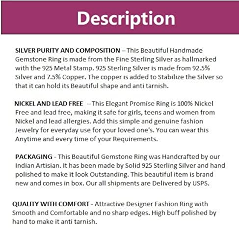 Black Tourmaline Ring Natural Gemstone 925 Solid Sterling Silver Handmade Ring4