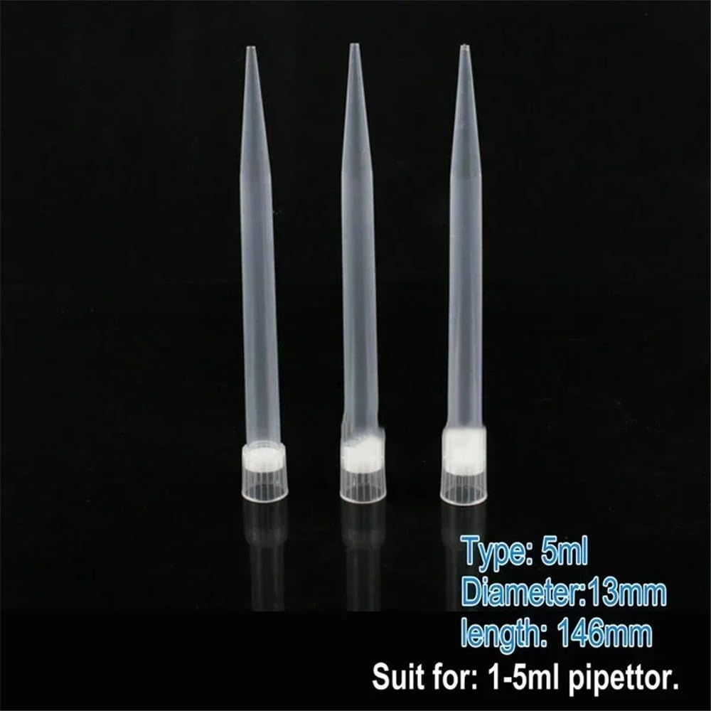 Cristalería de Laboratorio Puntas de pipeta de plástico de laboratorio con arena, 10 ul-10 ml, for dispensadores, micropipetas y pipetas.(200ul-L 1000pcs)