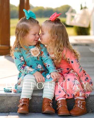 Toddler-Girls-Fall-Clothes-Set Little Girls Highlow Tunic Tops+Leggings Outfit Boutique Clothing4