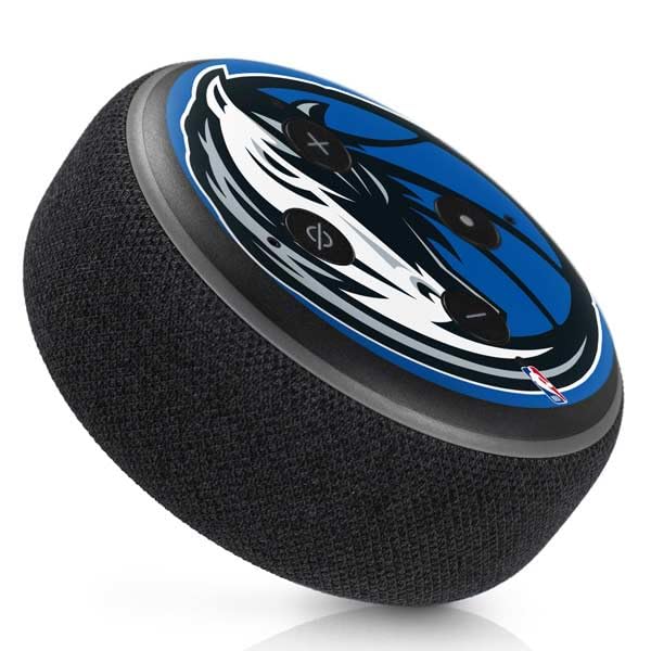 Skinit Decal Audio Skin Compatible with Amazon Echo Dot 3 - Officially Licensed NBA Dallas Mavericks Large Logo Design