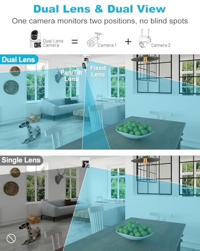 GENBOLT WiFi Security Camera Indoor, Baby/Pet/Dog Camera House Security - Image 3