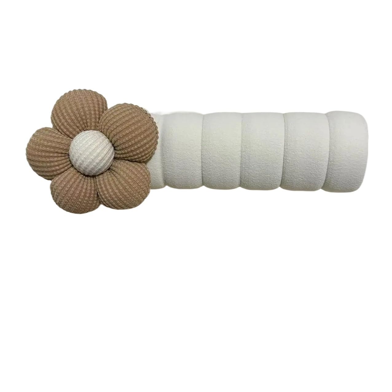 Tianshengqi 1Pc-Coffee 1Pc Anti-Static Floral Door Handle Cover Beige Silent Anti-Collision Protector,Anti-Collision Decorative(1Pc-Coffee)