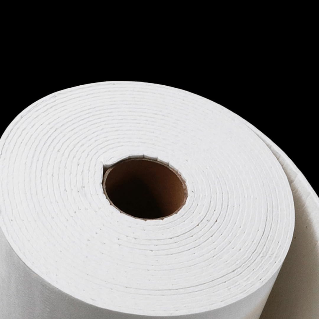 manta aislante de fibra cerámica Junta de sellado termal del papel de fibra cerámica del silicato de aluminio for tamaños múltiples de la industria(6mm*0.61m*10m)