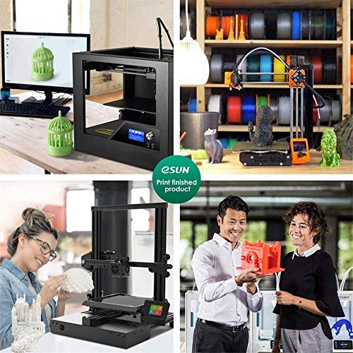 Image of eSUN Silk 3D Printer Filament PLA Filament 1.75mm, Dimensional Accuracy /- 0.05 mm, 3D Printing Filament, 1KG Spool PLA Resin Material for 3D Printers