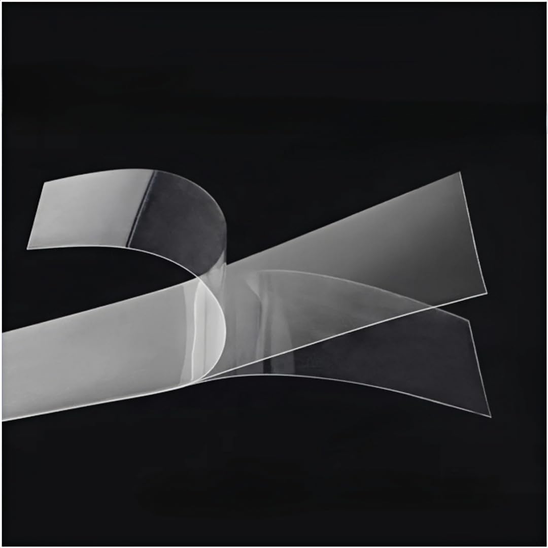 PDMS Film, Precision Silicon Gel Membrane, for Dielectric Elastic Thin Film, Flexible Substrate (Y-KRN, 10x12.5cm, 50μm)