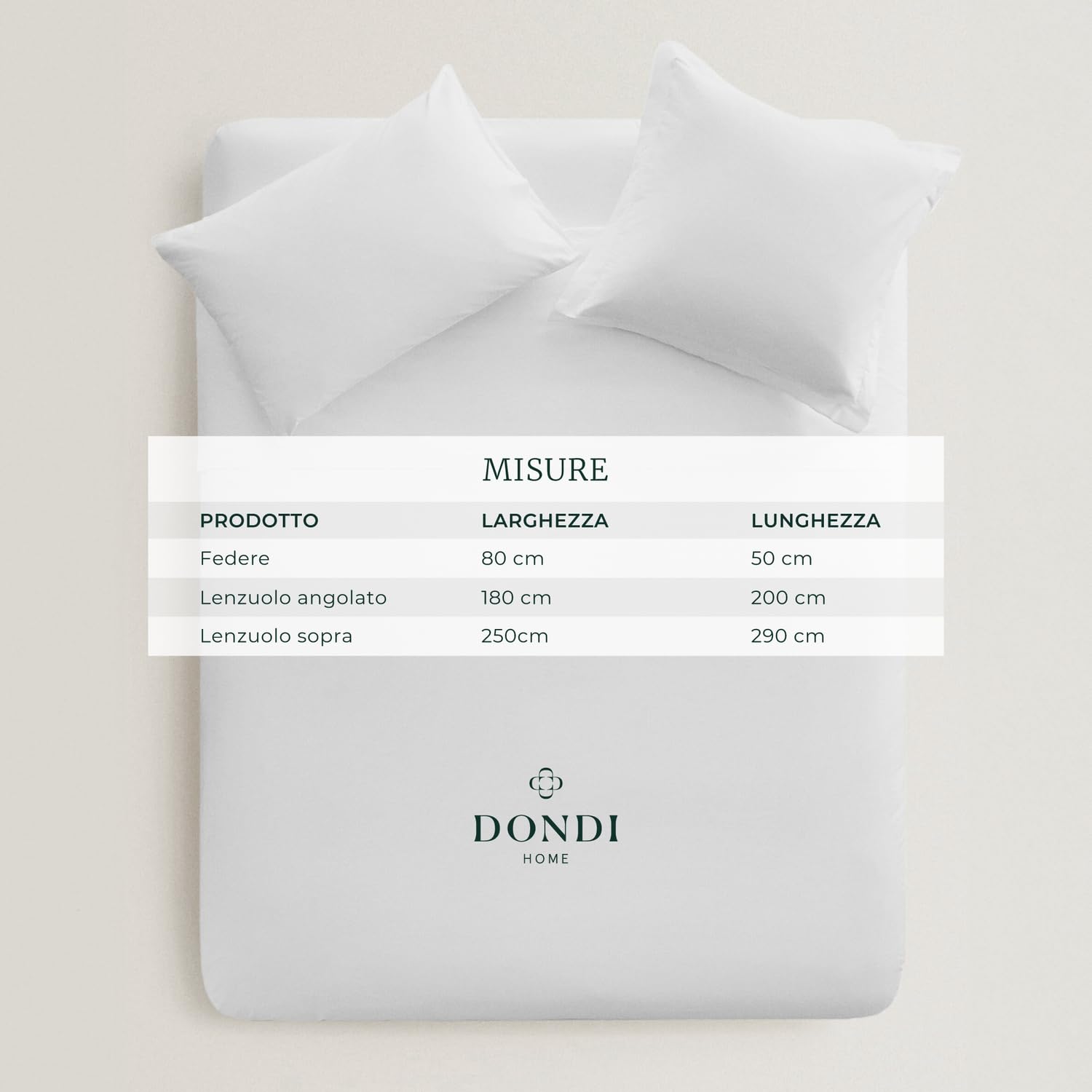 Svad Dondi Completo Lenzuola Matrimoniale in Percalle Lilium 70250 S120