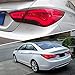 VLAND LED Tail lights for Hyundai Sonata 2011 2012 2013 2014(US Version Only) Not Fit For 2013-2014 (2.0T/2.0T Limited) Red Smoke