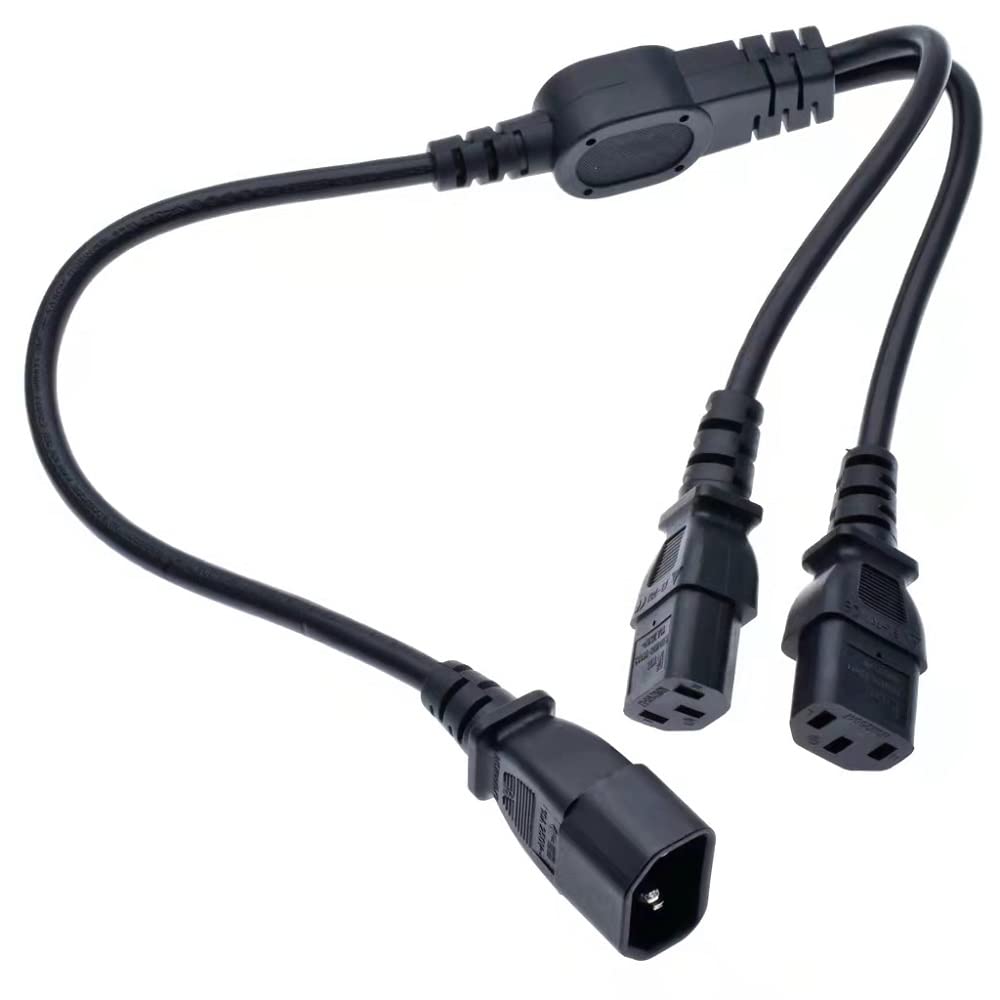 StarTech 2 meter Computer Splitter Stroomkabel - 18AWG - 10A 250V