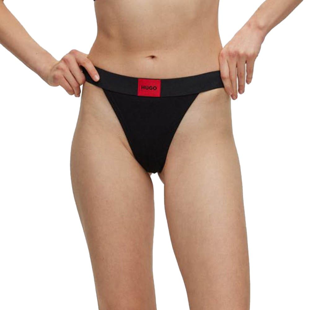HUGO Women's String Red Label G, Black 1, M