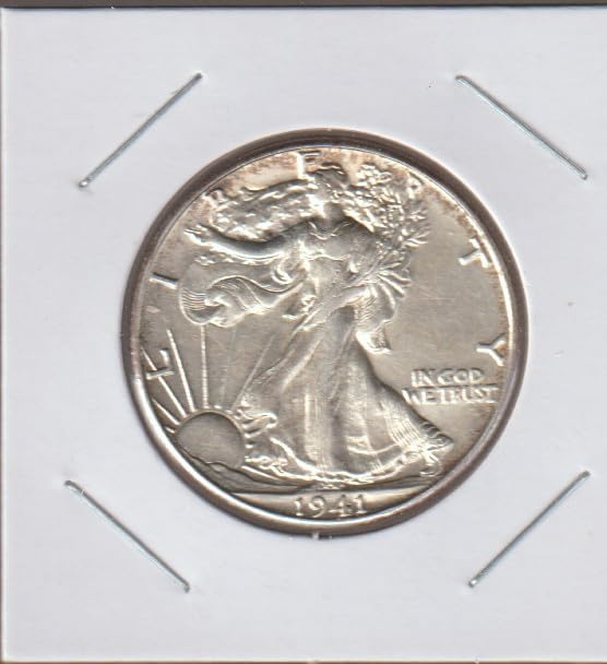 1941 D Liberty Walking Half Dollar (90% Silver)