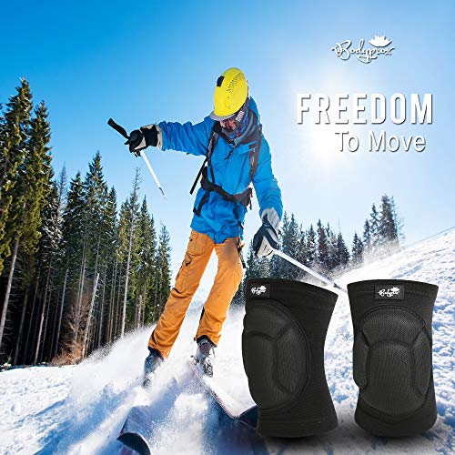 Bodyprox Protective Knee Pads, Thick Sponge Anti-Slip, Collision Avoidance Knee Sleeve (Large) - Image 8