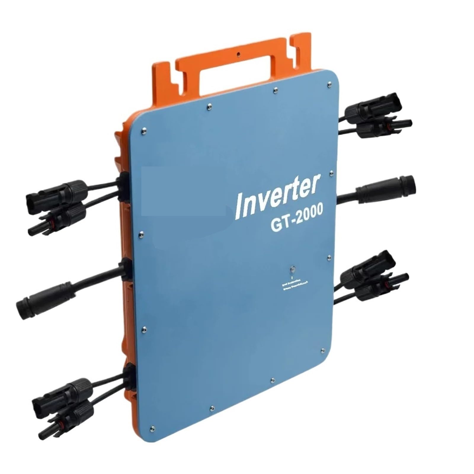 Falownik solarny Grid tie Micro Inverter Inverter 800 W, 2000 W, 2400 W, 2800 W, wejście PV 18 V-60 V DC do 120 V 230 V AC, automatyczne przełączanie (niebieski, OUTPUT-110-120V_2800W)