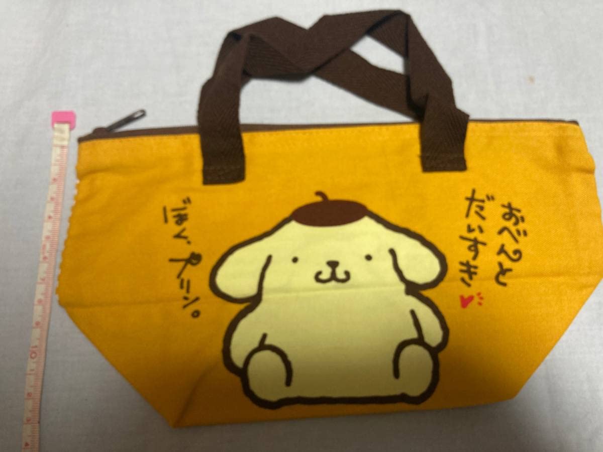 Amazon.co.jp: ポムポムプリン 初期 ぼく、プリン ランチバッグ お弁当
