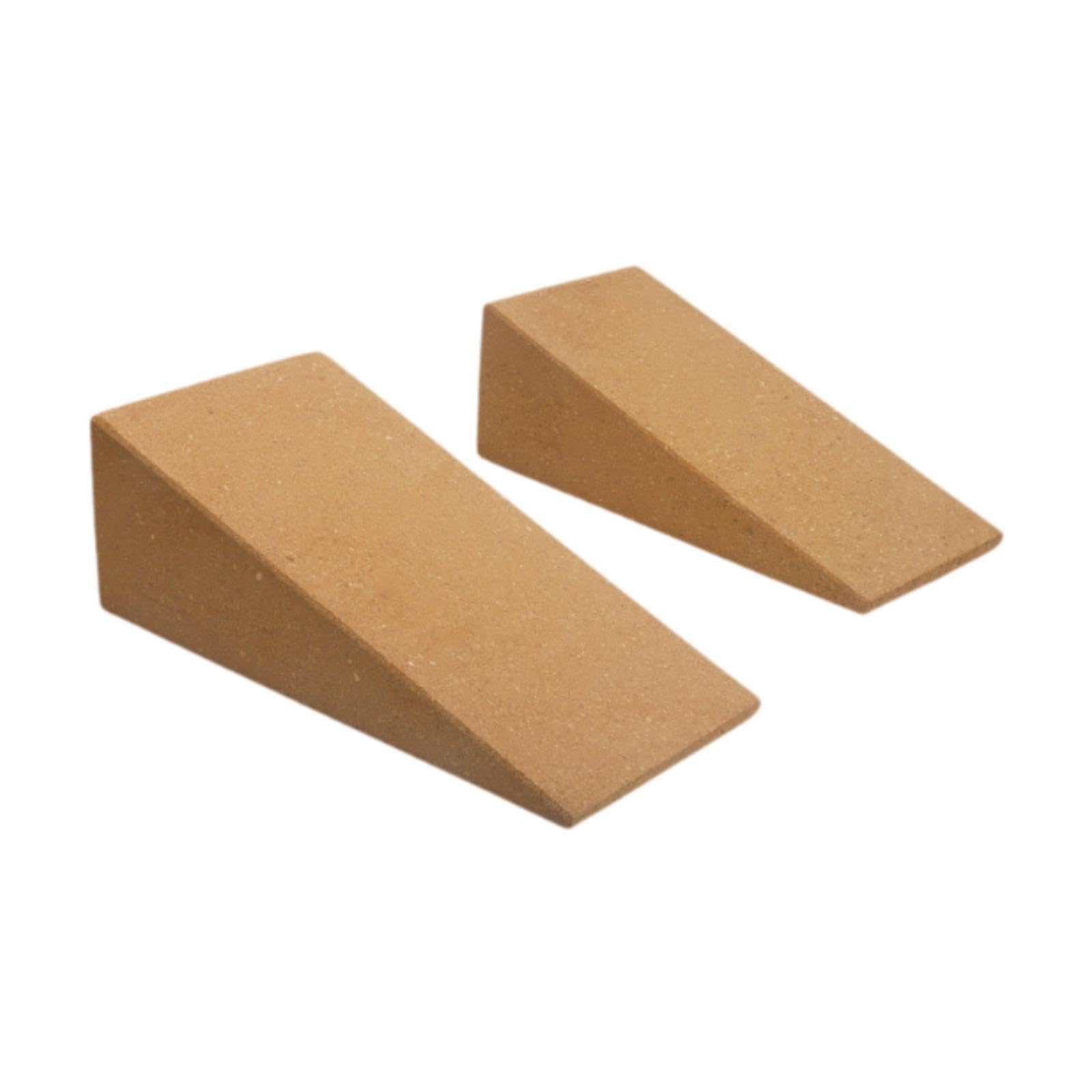 SECRET DESIRE Creations 2Pcs Squat Wedge Cork Heel Stretcher Foot Stretcher for Yoga Workout Pilates-image-37