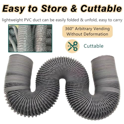 Conduit flexible isolé durable de 10 pi à haute performance thermique - 6