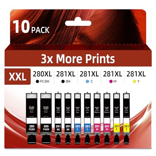 Skyink Compatible 280XL 281XL Ink Cartridge Replacement for PGI-280...