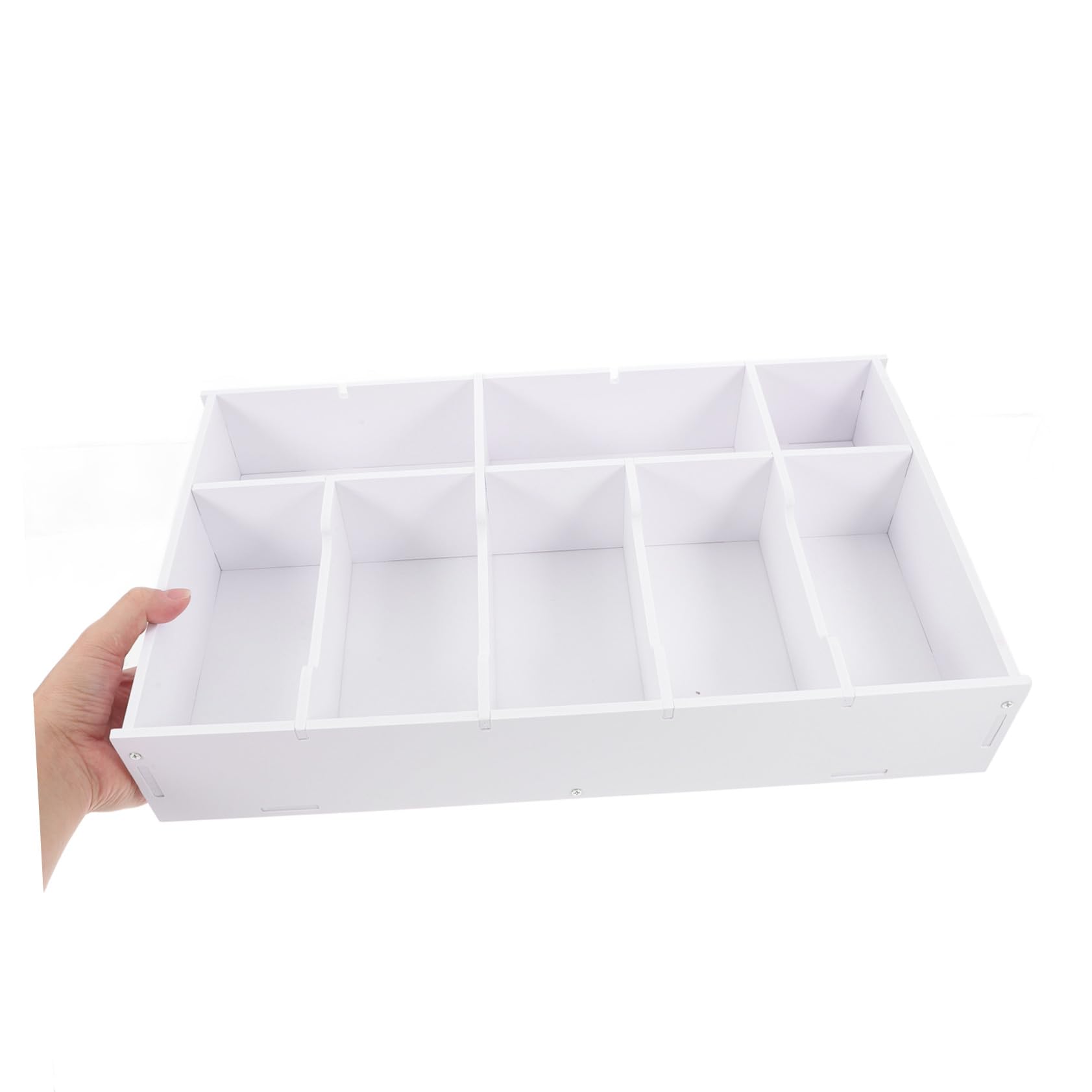 Caja De Almacenamiento Para Cajón Inserto De Organizador Con Divisores Para Monedas Bandeja Para Billetes y Sobres Para Mostrador De Dinero y Clasificación De Presupuesto