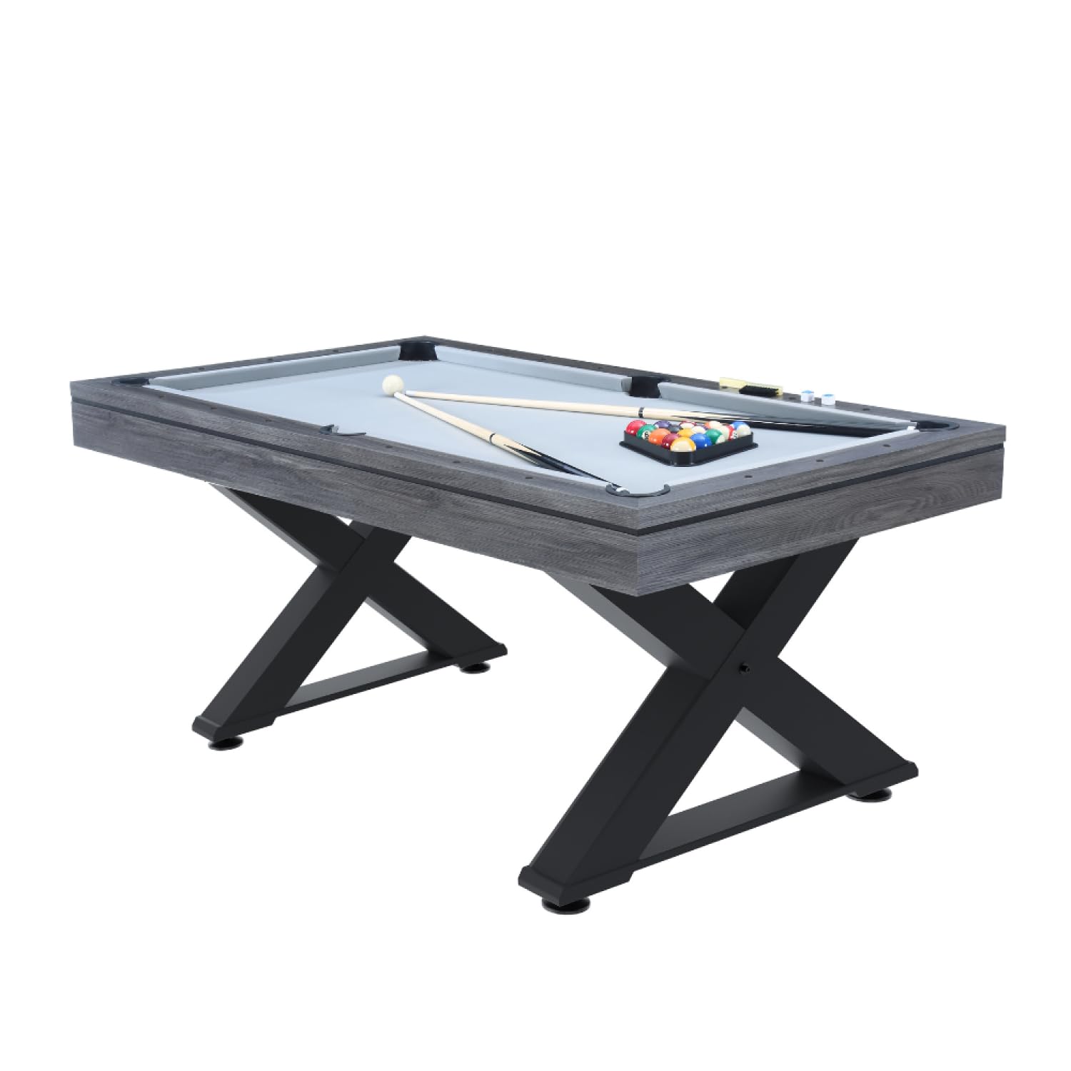 Tavolo Multigioco Advance 3 In 1 - Biliardo, Ping Pong E Tavolo Da Pranzo, 185 Cm - Foto 8
