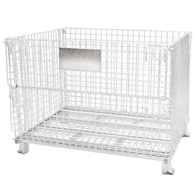 【未使用】 大型メッシュパレット 900×1200×1000 自取茨城 在庫17 Amazon.co.jp: KIKAIYA メッシュパレット 大 幅1200×奥行1000×高さ