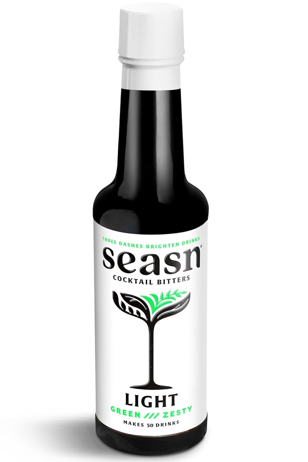 seasn Cocktail Bitters Light 0% ABV - 1x 150ml | Zesty Light Bitters | Vegan & Sugar-Free