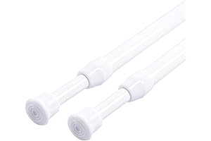 Small Tension Rods 5-12: Expandable Spring Tension Curtain Cupboard Bars