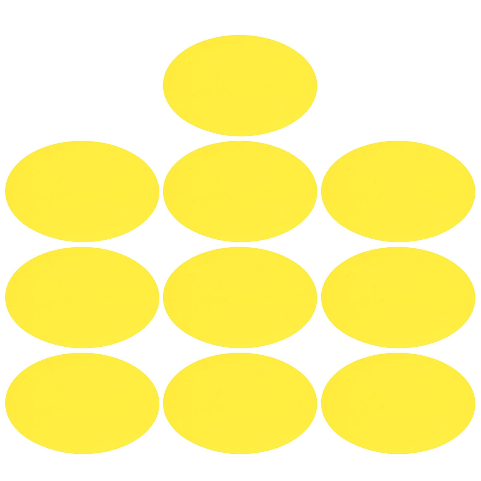 10pcs Sunset Lamp Film Color Correction Sheets Translucent Tint Film for Photography Lighting, Yellow 66mm Light Colour Filter for Photo and Video Equipment