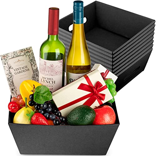 8 Pcs Gift Baskets Empty 12 x 10