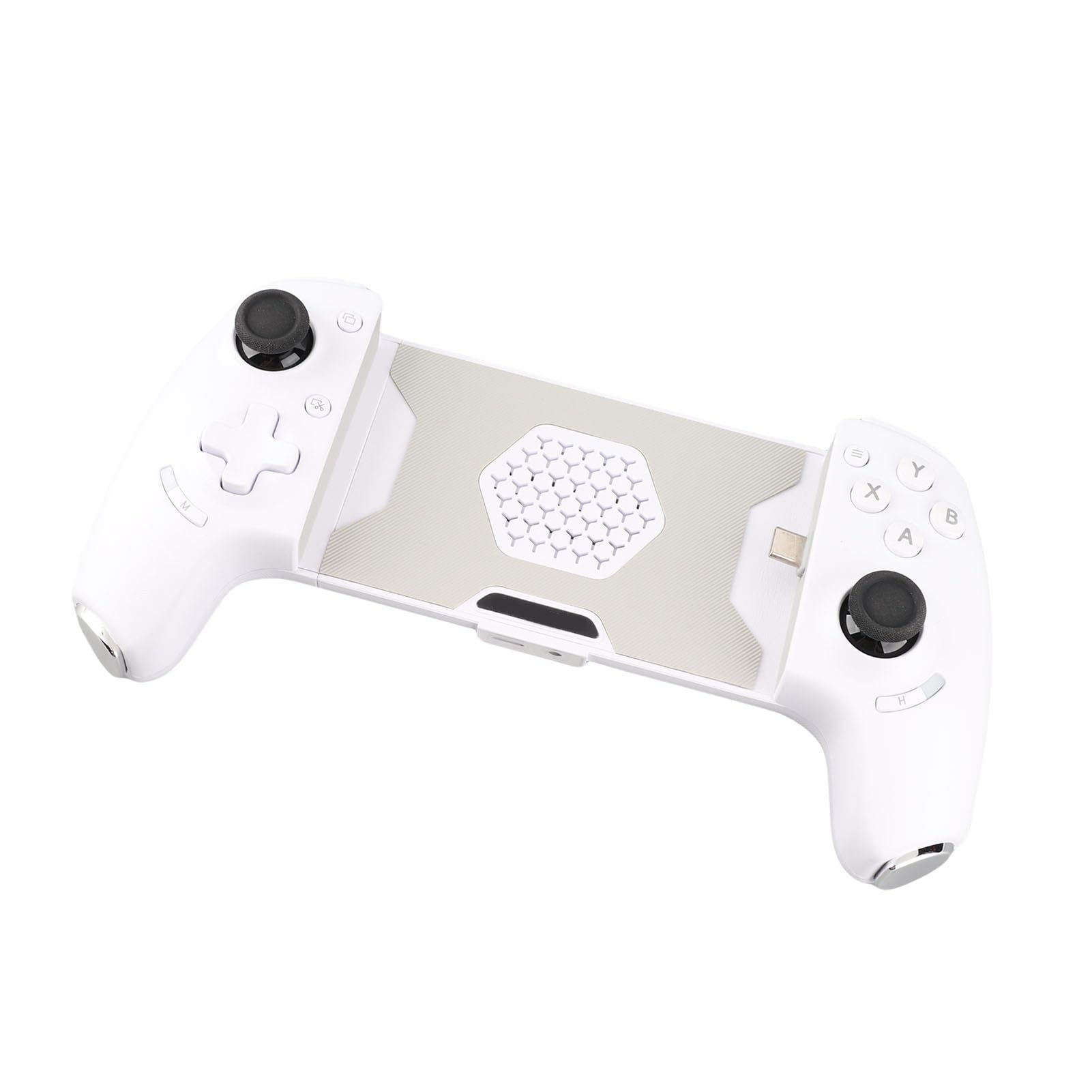 Bewinner Controller di Gioco Mobile Tipo C Controller di Gioco Bluetooth Wireless Cablato Auto per Telefono di con Dissipazione del Calore, Tasti Posteriori Programmabili, Hall