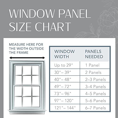 Elrene Home Fashions 26865643176 Indoor/Outdoor Solid Tab Top Single Panel Window Curtain Drape, 52" x 108", White by Elrene - Image 7