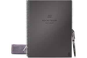 Rocketbook Multi-Subject Smart Notebook for Digital Note-Taking