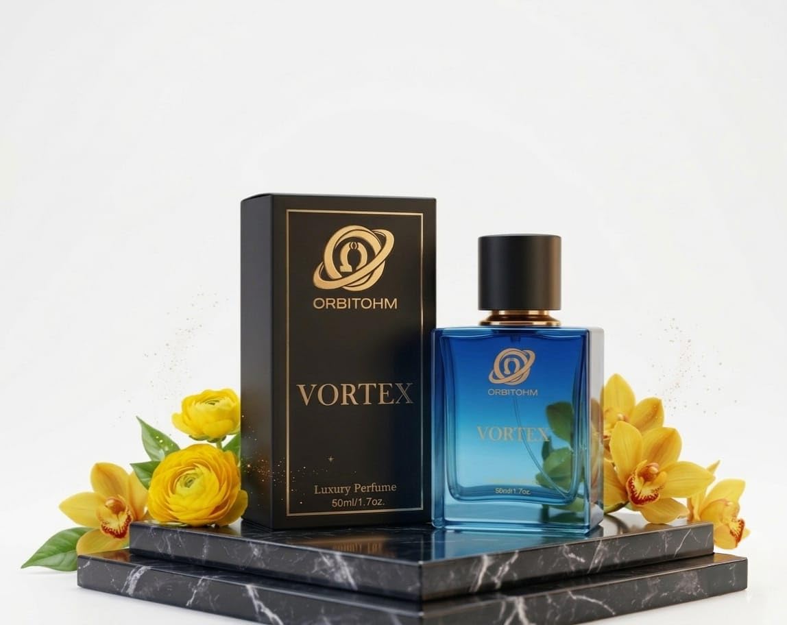 Vortex Luxury Parfum for Men, Long Lasting Premium Fragrance, Intense, Bold & Sophisticated Scent Profile (50ml) Spray-image-10