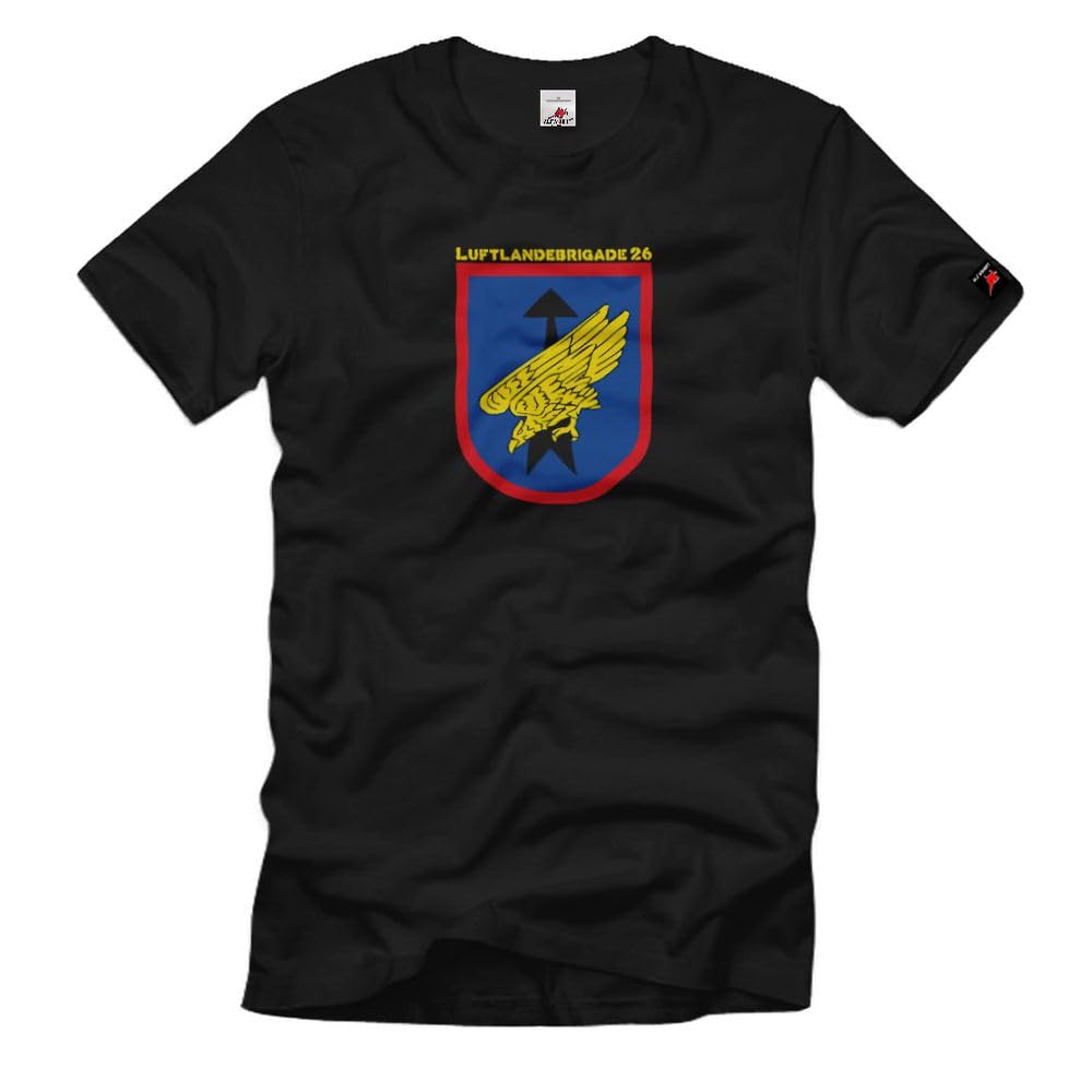 T-Shirt Brigade 26 Saarluis Dso Wappen Division Operations Speciales Noir 3XL - 4
