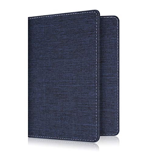 Image of FINTIE Passport Holder, Slim Travel Wallet RFID Blocking Card Case Cover Passport Cover Protector Essentials with Credit Card Slots for Women /Men | Slim
