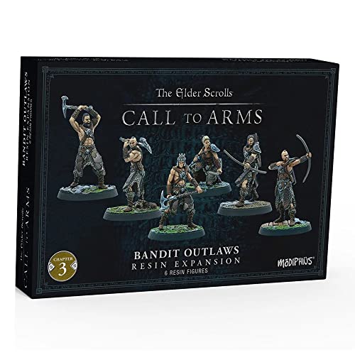 The Elder Scrolls Call to Arms figurines Bandit Outlaws pour remplacer vos pions en carton