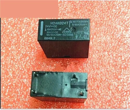 Relais miniature H2AK024T commutation stable 24V DC en boîtier DIP4