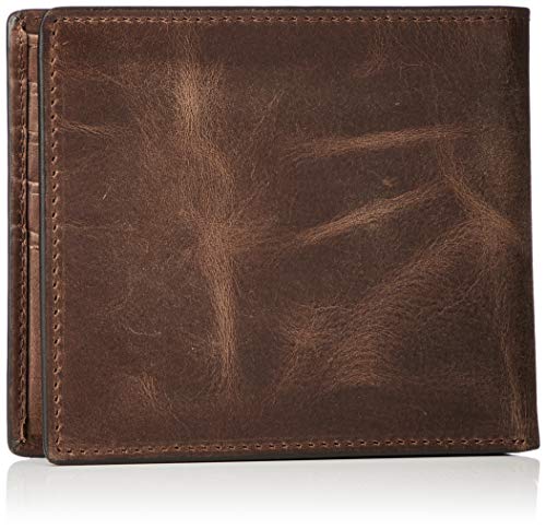 [FOSSIL] DERRICK RFID PASSCASE ML3771 Bifold Wallet - brown -2