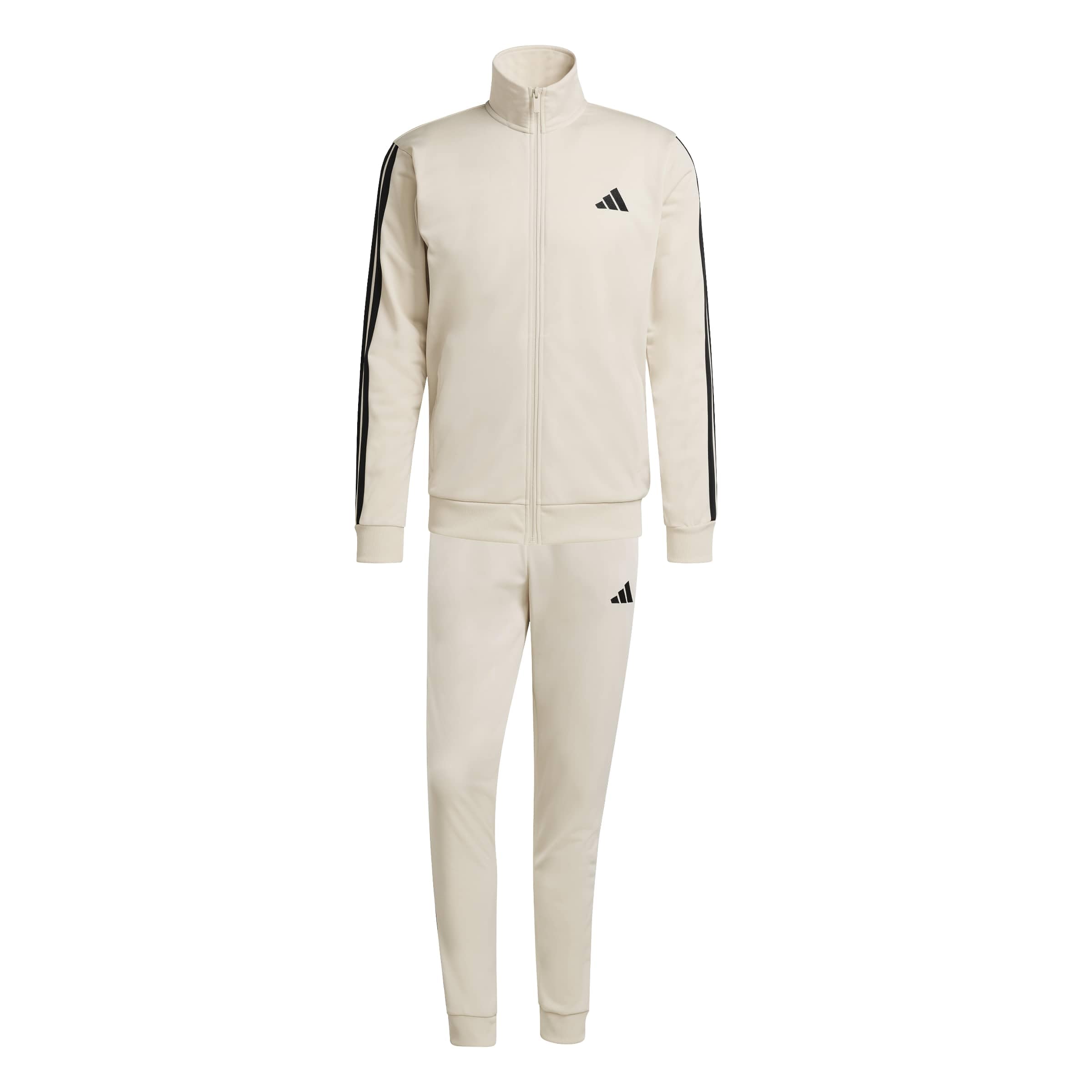 adidas Herren SPORTSWEAR BASIC 3 STRIPES TRICOT TRACKSUIT