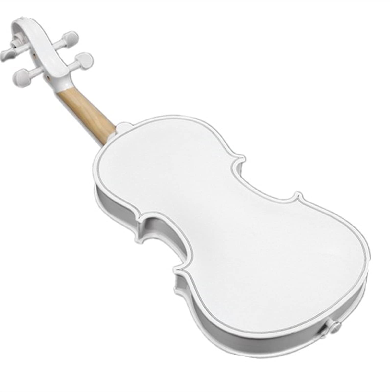 Cello Kit Violin Student Violin 4/4 Full Size Violin Violin Set Child Beginner White Violin - Image 8
