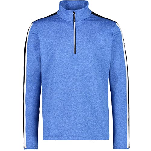 Sudadera Hombre CMP 39l2577 en Color Azul con Capucha Ajustable y Cremallera