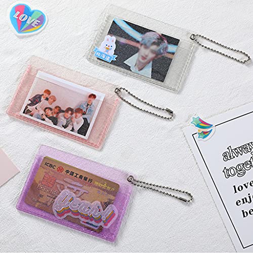Transparent Women PVC Jelly Bag Crossbody Bag Money Wallet Card Holder Clear Wallet2