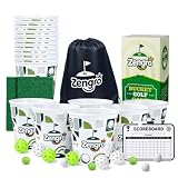 ZENGRO Backyard Golf Chipping Game, Outdoor Party Games for Adults & Family