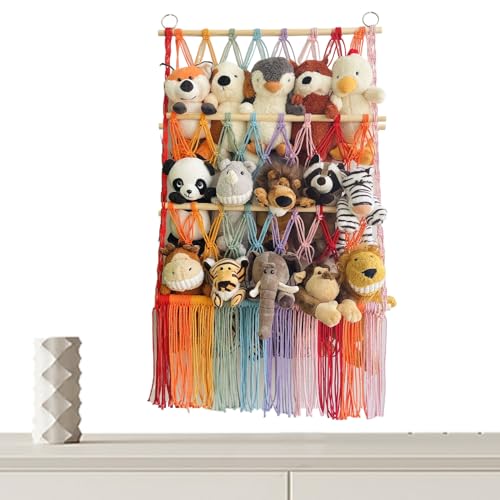 Organizador de juguetes boho para el dormitorio infantil en esquinas 2