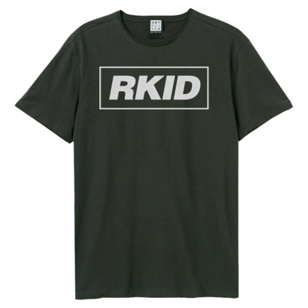 Amplified Men's Charcoal Unisex Adult Rkid Liam Gallagher T-Shirt (L) (Charcoal)