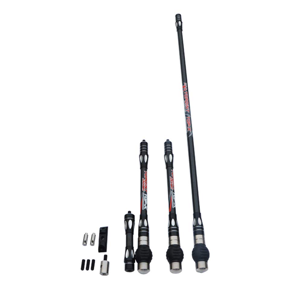 MILAEM Archery Arc Stabilizer Balance Bar 4-34 Extension Pole Carbon Fiber Balance Bar Stabilizer Arc Reduce Vibration for Compound Bow Classic Bow (4 MILAEM Archery Arc Stabilizer Balance Bar 4-34 Extension Pole Carbon Fiber Balance Bar Stabilizer Arc Reduce Vibration for Compound Bow Classic Bow (4