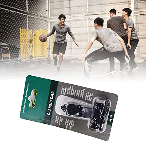 Silbato deportivo CMG con cordón negro ABS miniatura 5