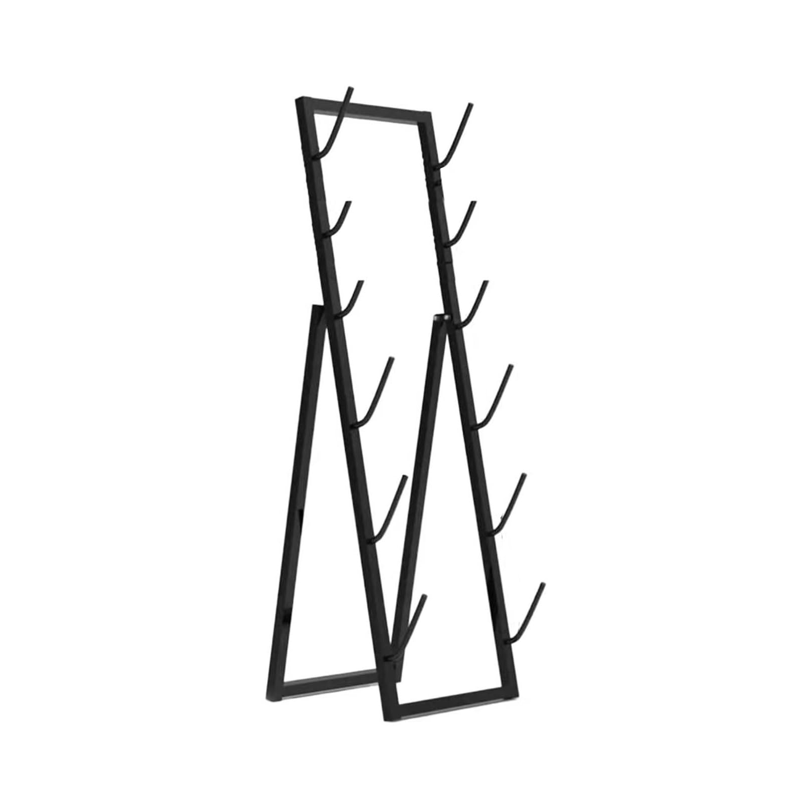 Aycdl Black Skateboard Rack Floor Stand,Rack Skateboard Organizer Storage Racks Holds,For Garages Clubs And Skate Shops,-6-Layer